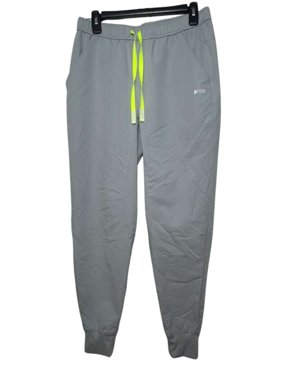 Figs Scrub Jogger Pants Men Size Medium Gray Drawstring Long